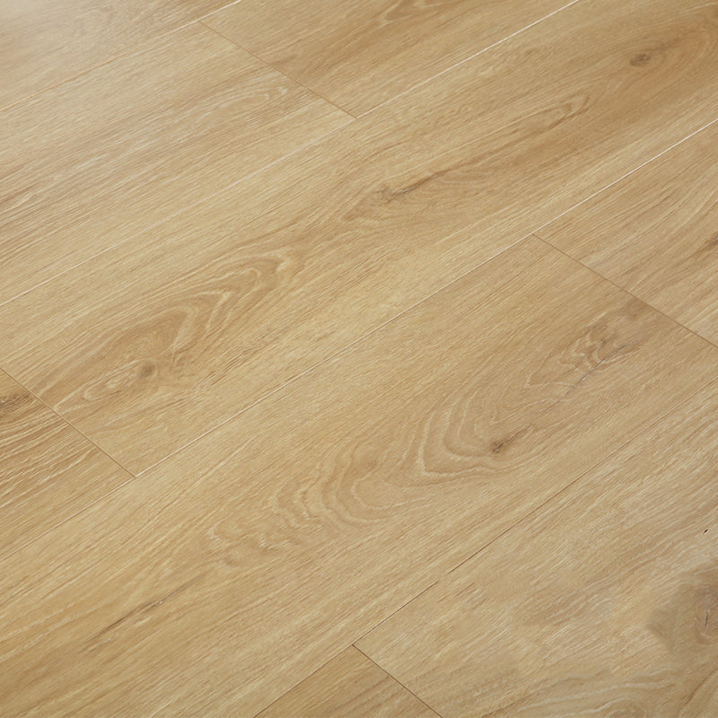 Modern E0 Solid Wood Laminate Flooring in Natural, Click-Lock, Waterproof