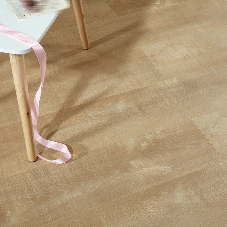 Modern E0 Solid Wood Laminate Flooring in Natural, Click-Lock, Waterproof