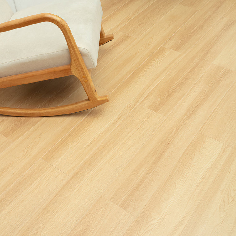 Modern E0 Solid Wood Laminate Flooring in Natural, Click-Lock, Waterproof