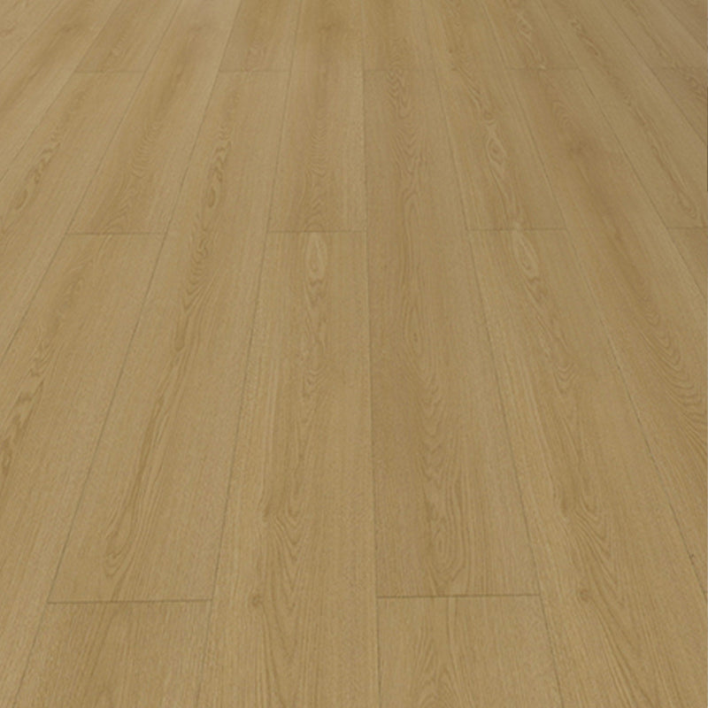 49"x8" Wide E0 Natural Solid Wood Laminate Flooring, Click-Lock, Waterproof