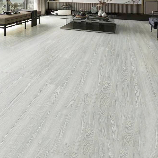 49"x8" Wide E0 Natural Solid Wood Laminate Flooring, Click-Lock, Waterproof