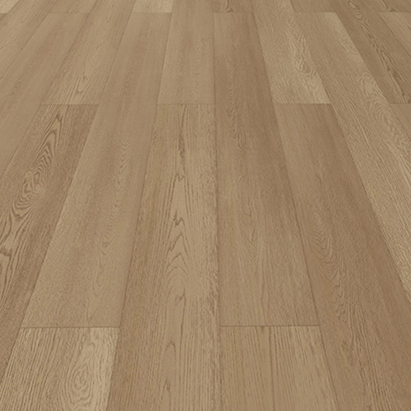 49"x8" Wide E0 Natural Solid Wood Laminate Flooring, Click-Lock, Waterproof