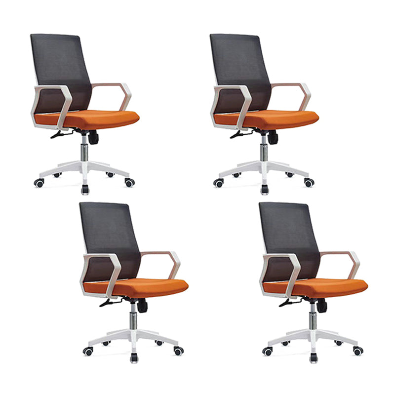 Modern Desk Chair Mesh Conference Chair High Back Chair with Wheels