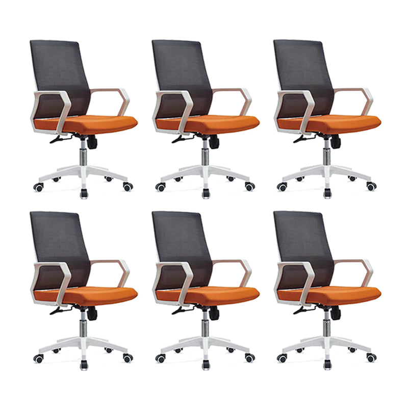 Modern Desk Chair Mesh Conference Chair High Back Chair with Wheels