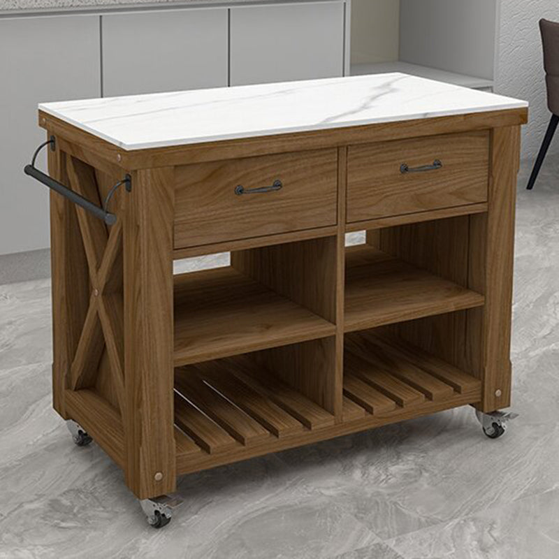 Rolling Modern Kitchen Trolley Wooden Kitchen Trolley for Kitchen