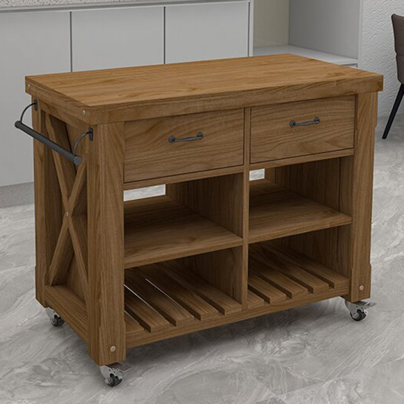 Rolling Modern Kitchen Trolley Wooden Kitchen Trolley for Kitchen