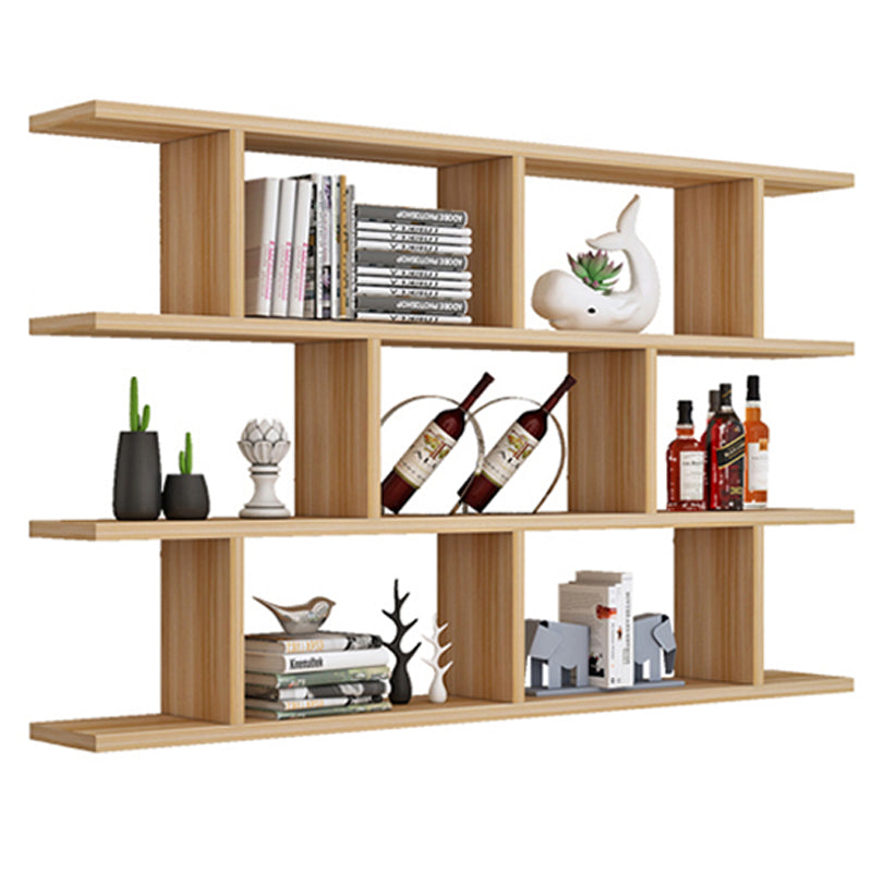 Modern Wall Mounted Wine Bottle Rack Manufactured Wood Bottle Rack