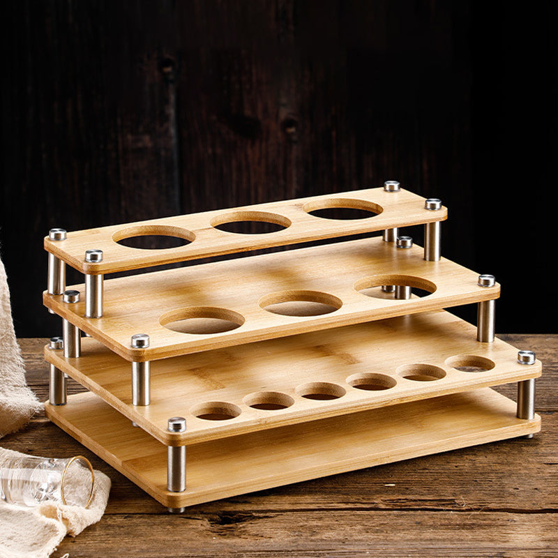 Modern Wine Glass Stemware Rack Holder Tabletop or Countertop Free-Stand Wine Holder Rack