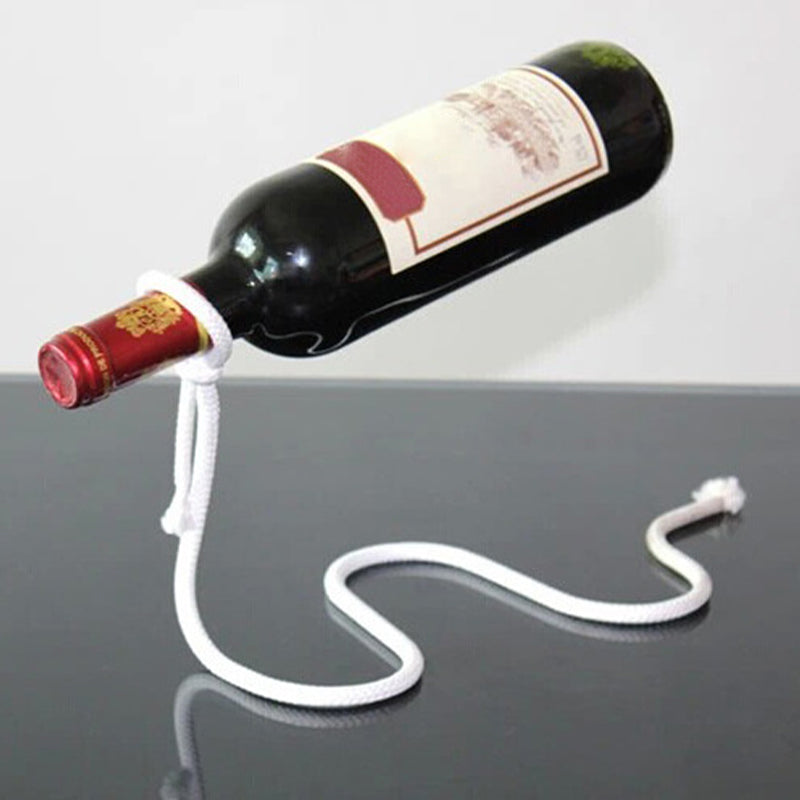 Modern Wine Bottle Holder Countertop Metal Bottle Rack for Kitchen