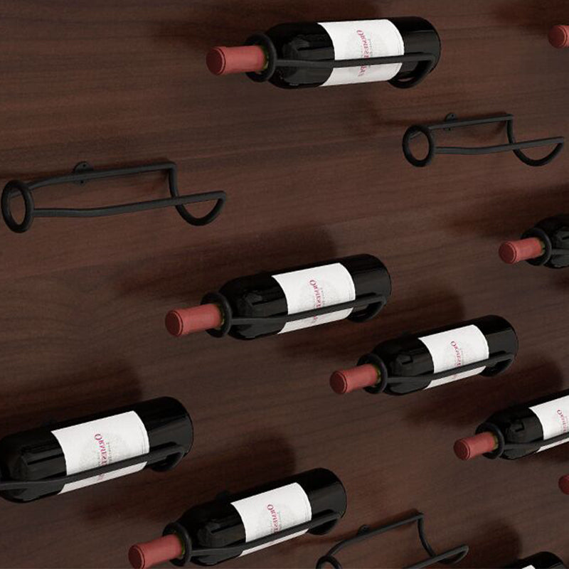 Wall Mounted Metal Bottle Wine Rack Modern Horizontal Wine Rack Bottle