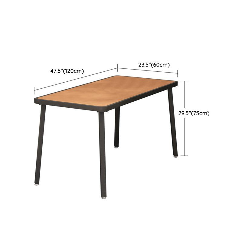 Industrial 1/4/5 Pieces Dining Set Reclaimed Wood Dining Table Set for Outdoor