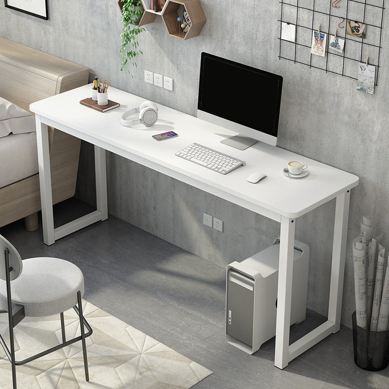 Rectangular Wood Office Desk Bedroom Writing Desk with Metal Legs