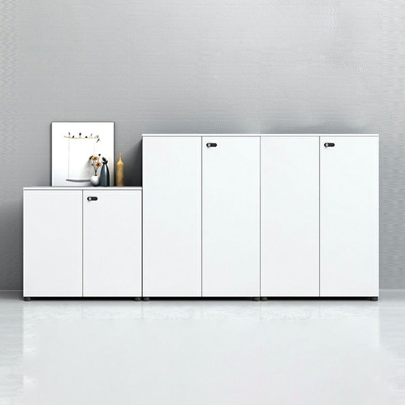 Scandinavian Vertical Filing Cabinet Wood Locking Storage Filing Cabinet for Home Office