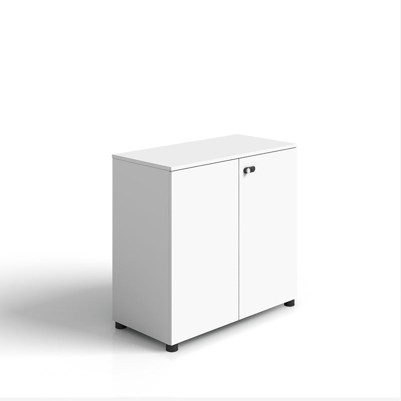 Scandinavian Vertical Filing Cabinet Wood Locking Storage Filing Cabinet for Home Office