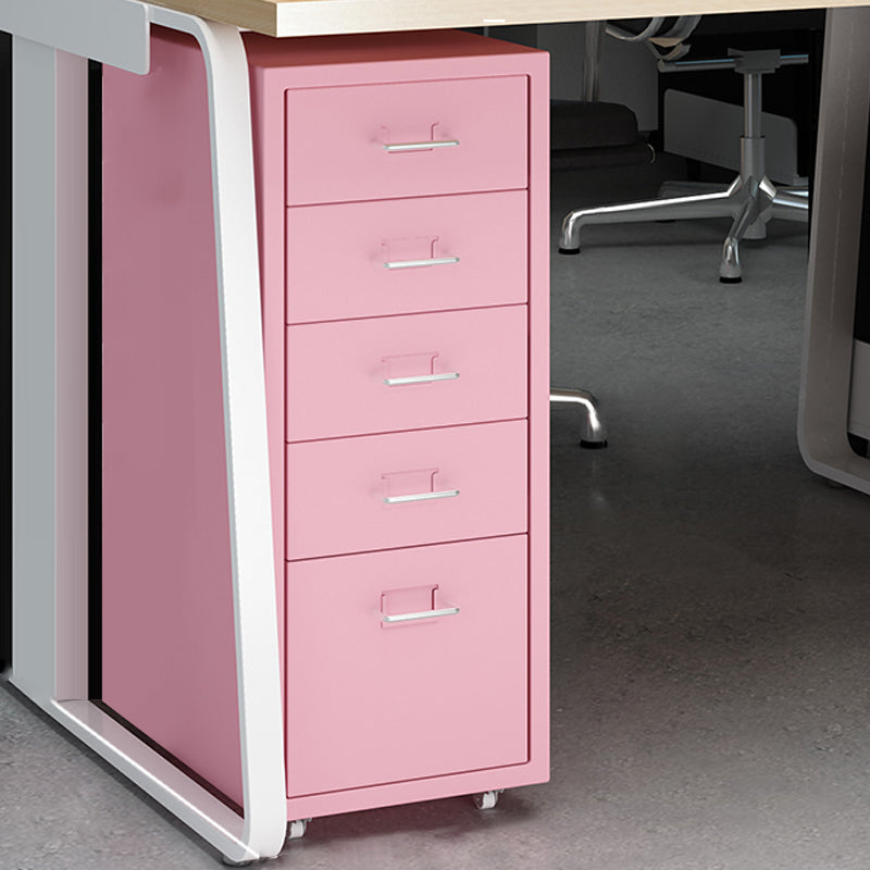 Traditional Steel Cabinet with Drawers and Pedestal Vertical Filing Cabinet