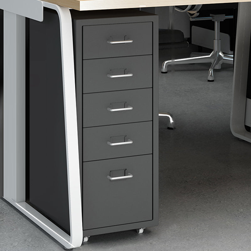 Traditional Steel Cabinet with Drawers and Pedestal Vertical Filing Cabinet