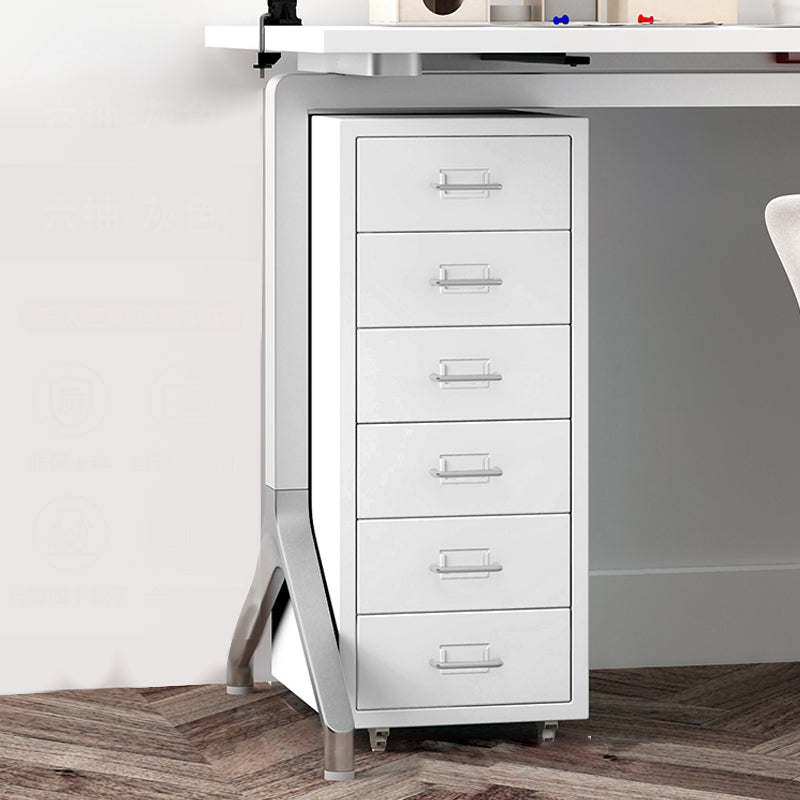 Traditional Steel Cabinet with Drawers and Pedestal Vertical Filing Cabinet