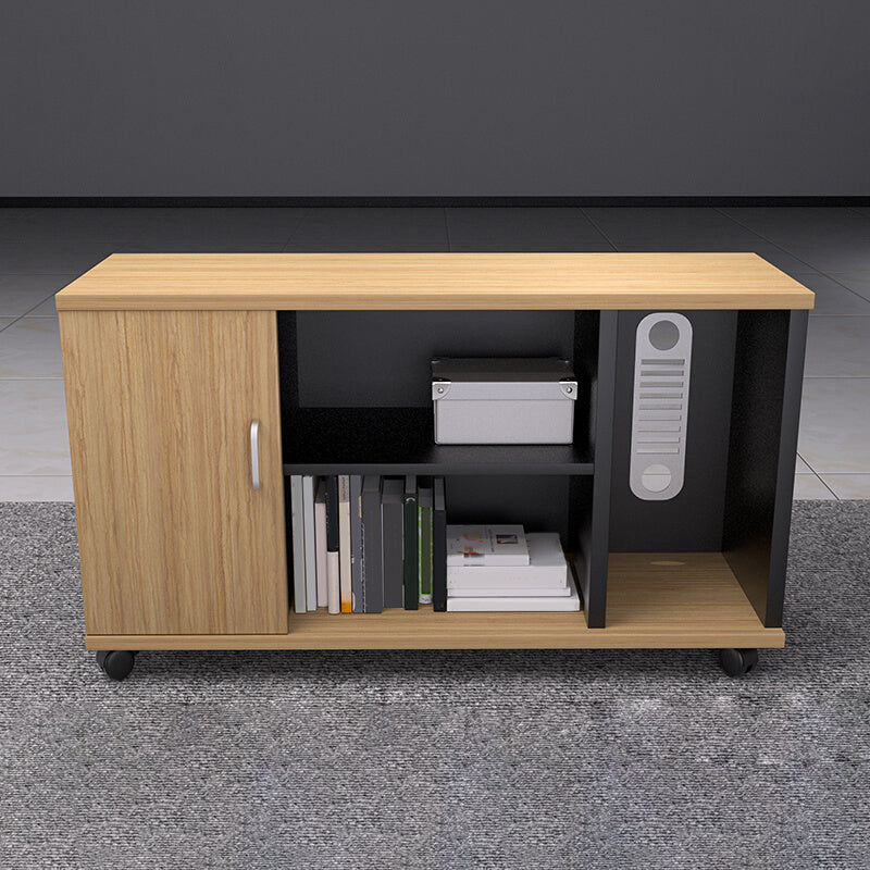 Contemporary Lateral Filing Cabinet Wood Filing Cabinet with Storage