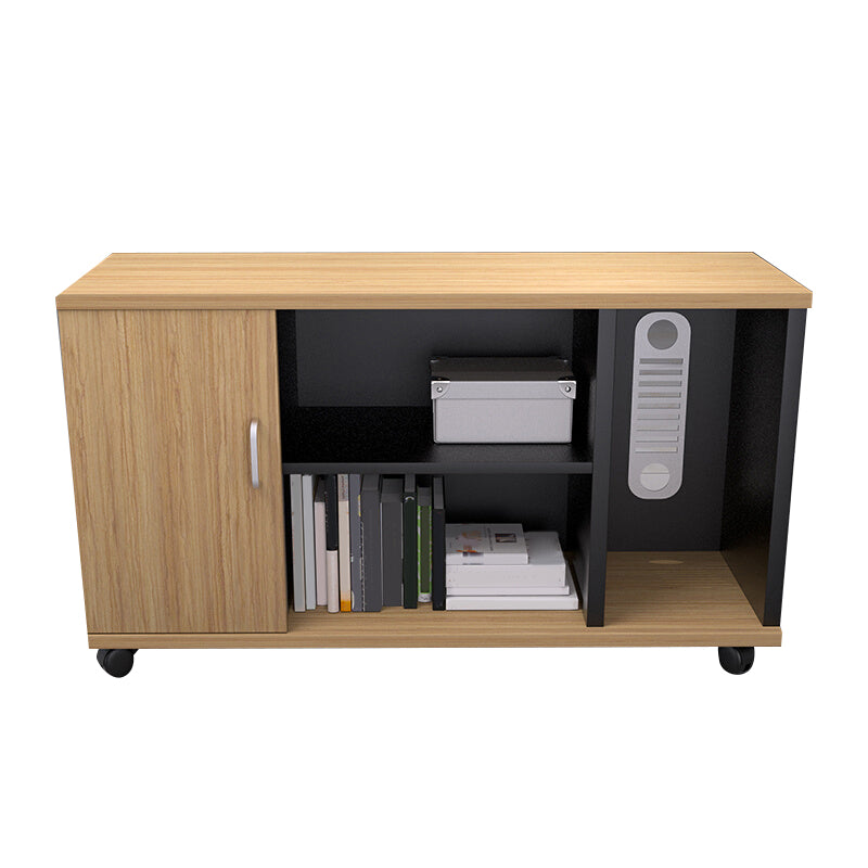 Contemporary Lateral Filing Cabinet Wood Filing Cabinet with Storage