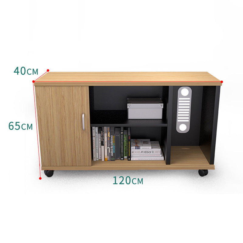 Contemporary Lateral Filing Cabinet Wood Filing Cabinet with Storage