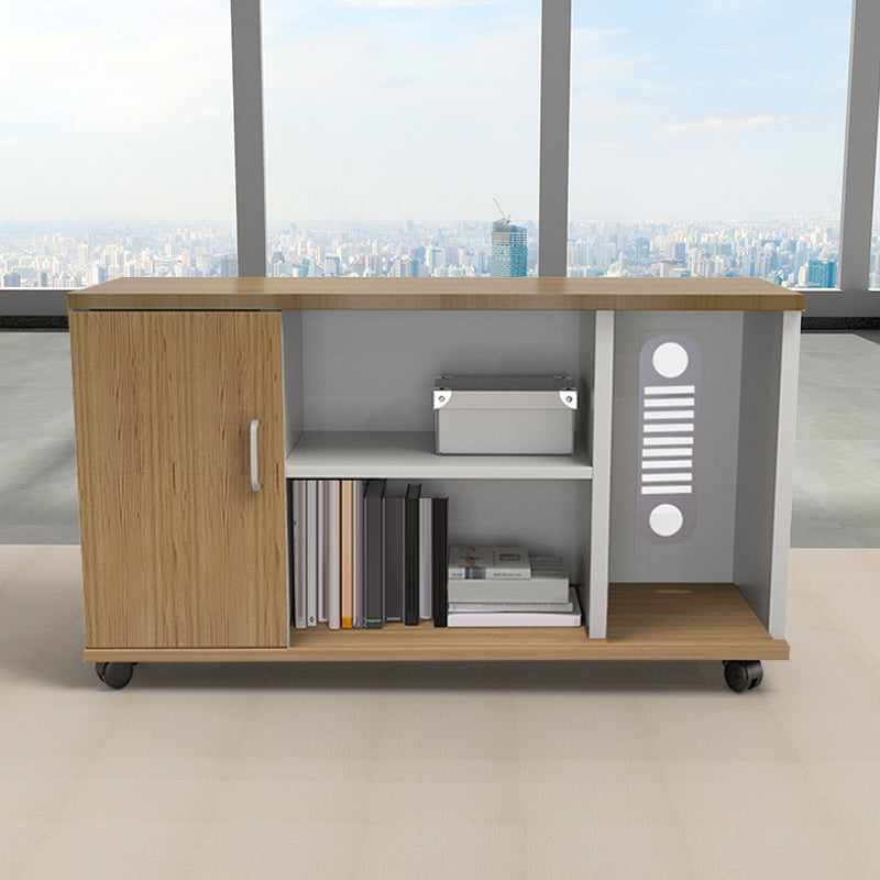 Contemporary Lateral Filing Cabinet Wood Filing Cabinet with Storage