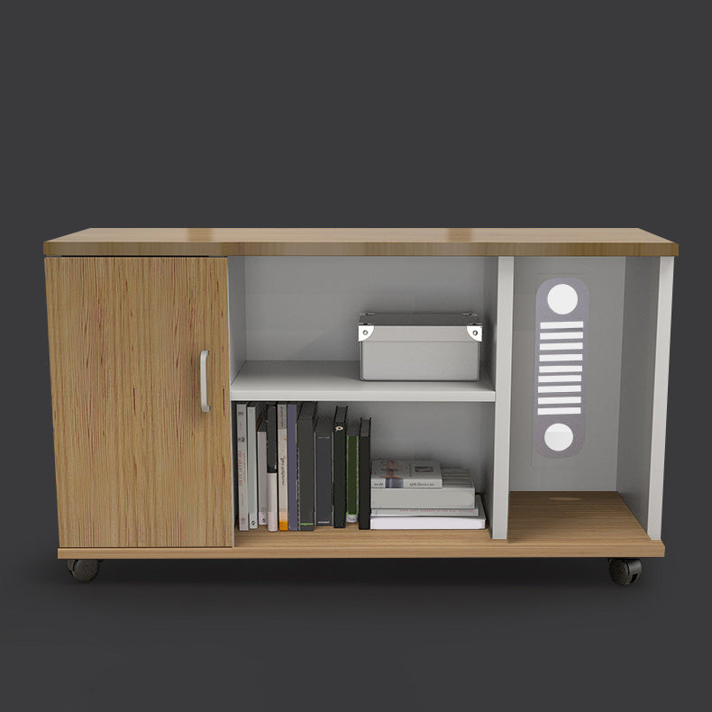 Contemporary Lateral Filing Cabinet Wood Filing Cabinet with Storage