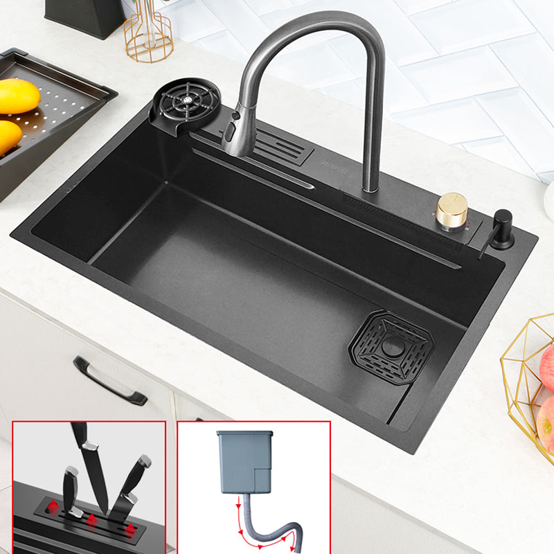 Classic Kitchen Sink Stainless Steel Drop-In Friction Resistant Kitchen Sink