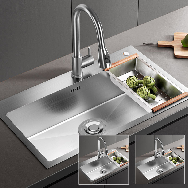 Classic Style Sink Stainless Steel Corrosion Resistant Sink for Kitchen