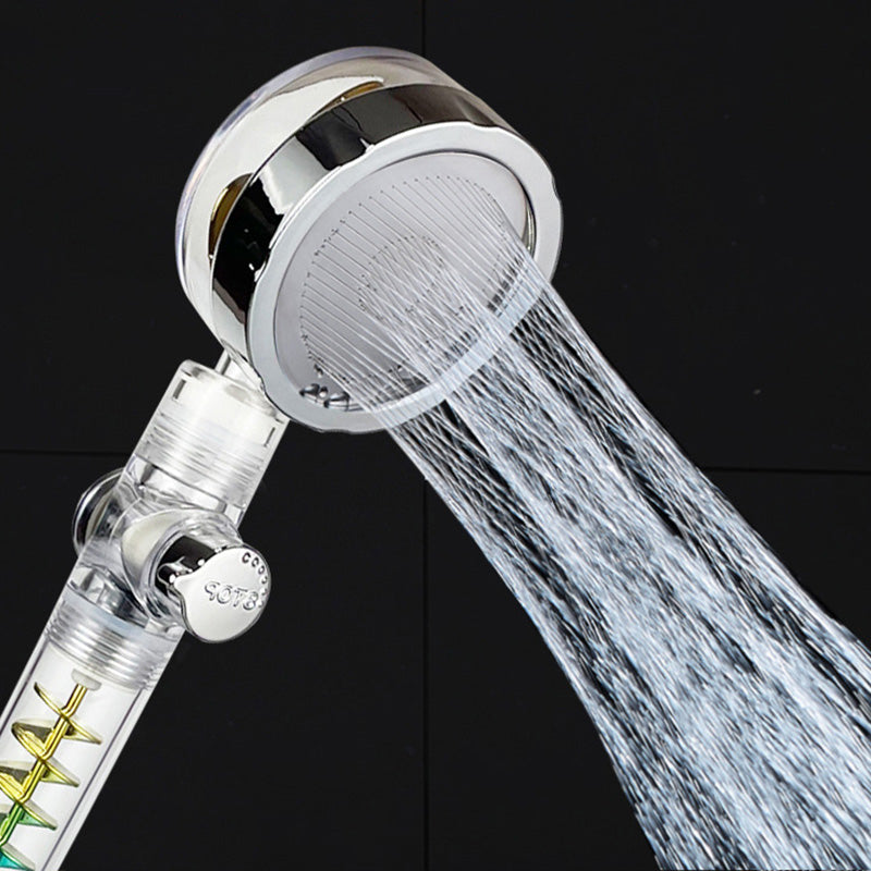 Modern Bathroom Shower Head Plastic Handheld Shower Head with Adjustable Water Flow