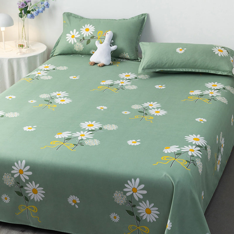 Soft Sheet Set Printed Fade Resistant Breathable Polyester Bed Sheet