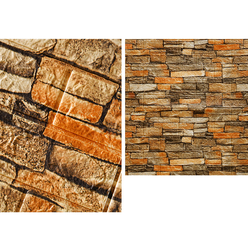 3D Artificial Brick Wall Panel Industrial Style Home Living Room Wall Plate(10-Pack)