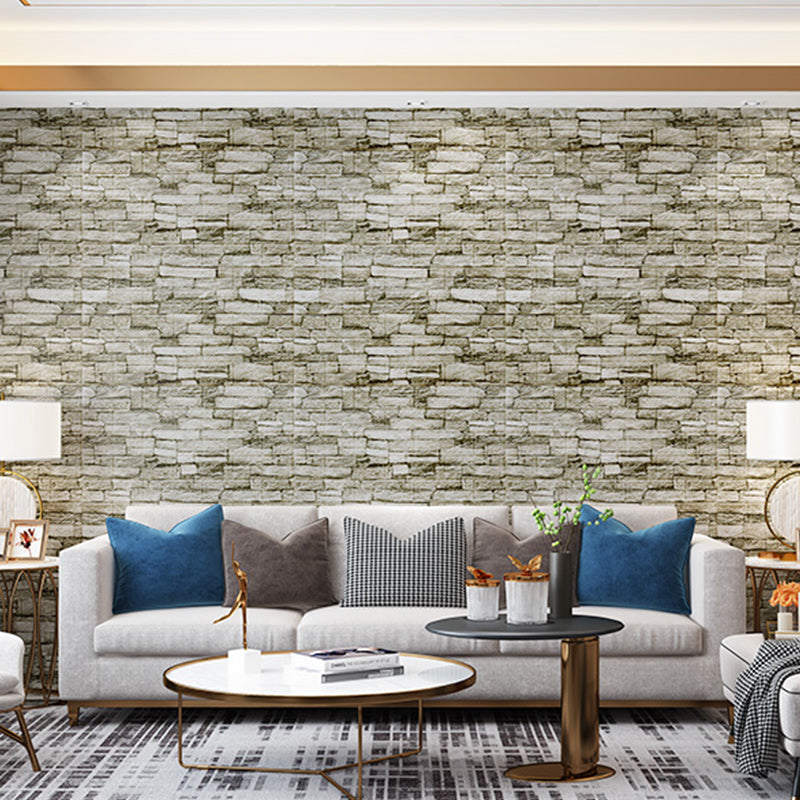 3D Artificial Brick Wall Panel Industrial Style Home Living Room Wall Plate(10-Pack)