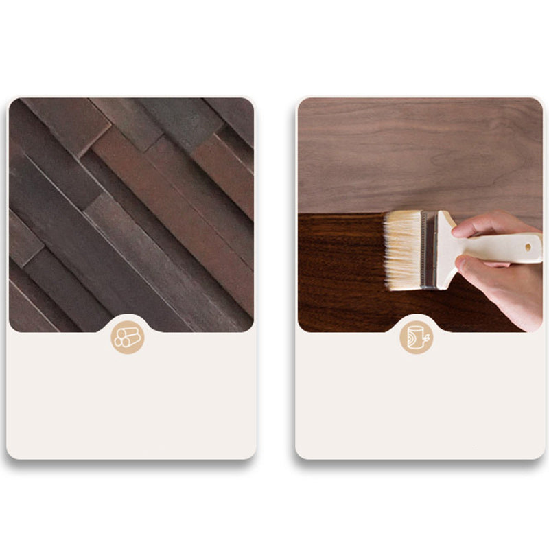 Wooden Wall Plate Modern Simple Home Living Room Wall Panel (1-Pack)