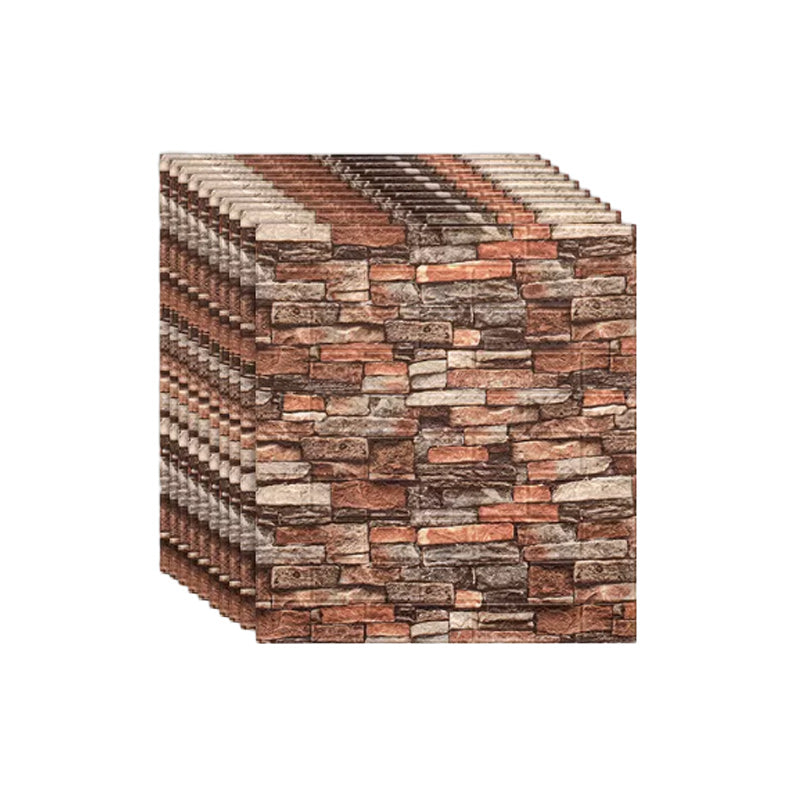 Artificial Brick Wall Plate Industrial Style Simple Home Living Room Wall Panel (1-Pack)