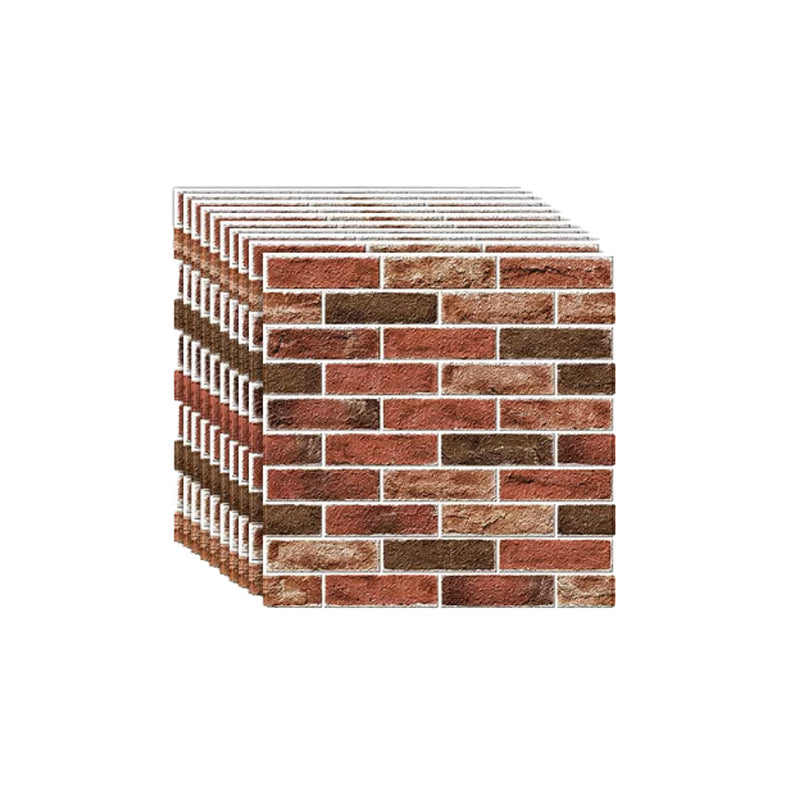 Artificial Brick Wall Plate Industrial Style Simple Home Living Room Wall Panel (1-Pack)