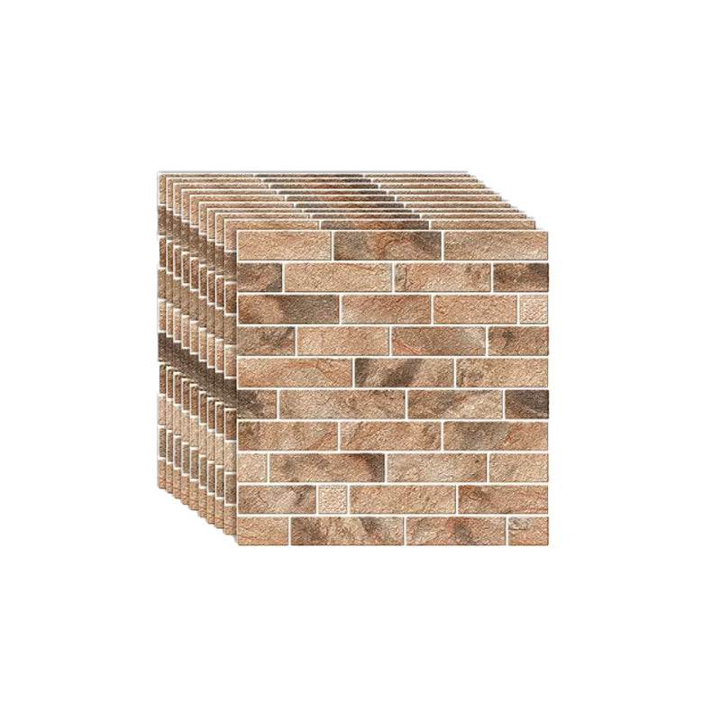 Artificial Brick Wall Plate Industrial Style Simple Home Living Room Wall Panel (1-Pack)