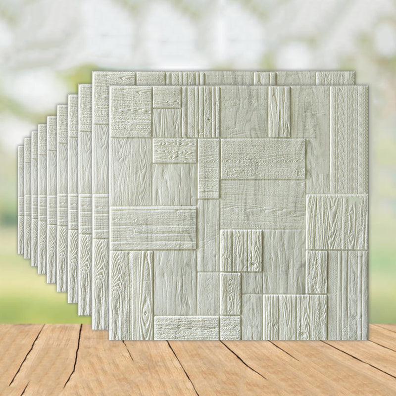 3D Wall Panel Farmhouse Style Simple Home Living Room Panel Wall (10-pack)