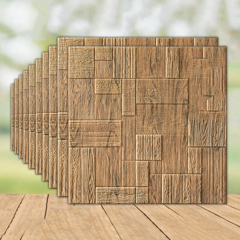 3D Wall Panel Farmhouse Style Simple Home Living Room Panel Wall (10-pack)