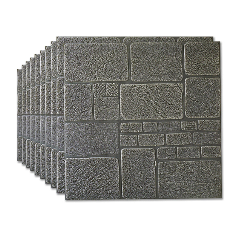 3D Artificial Stone Panel Wall Industrial Style Home Living Room Wall Panel (10-pack)