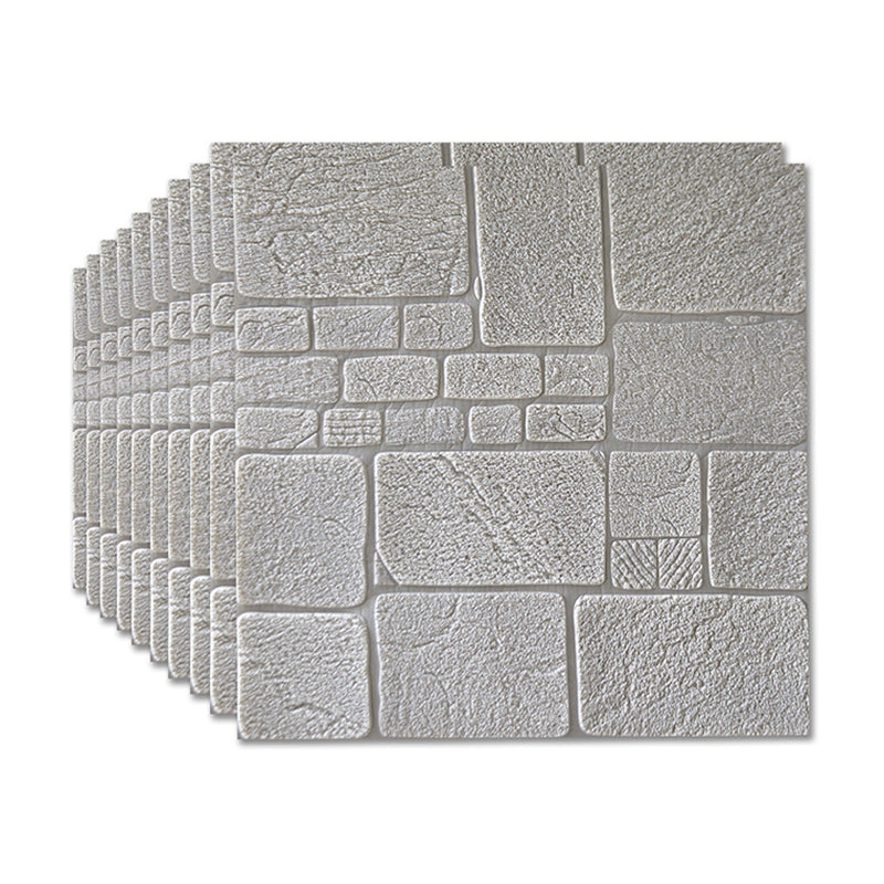 3D Artificial Stone Panel Wall Industrial Style Home Living Room Wall Panel (10-pack)