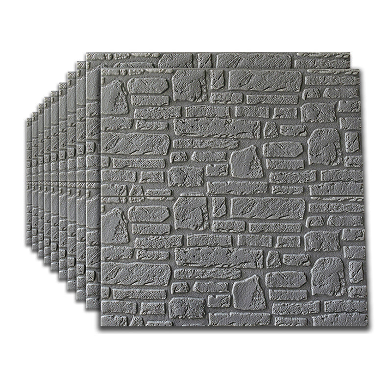 3D Artificial Stone Panel Wall Industrial Style Home Living Room Wall Panel (10-pack)