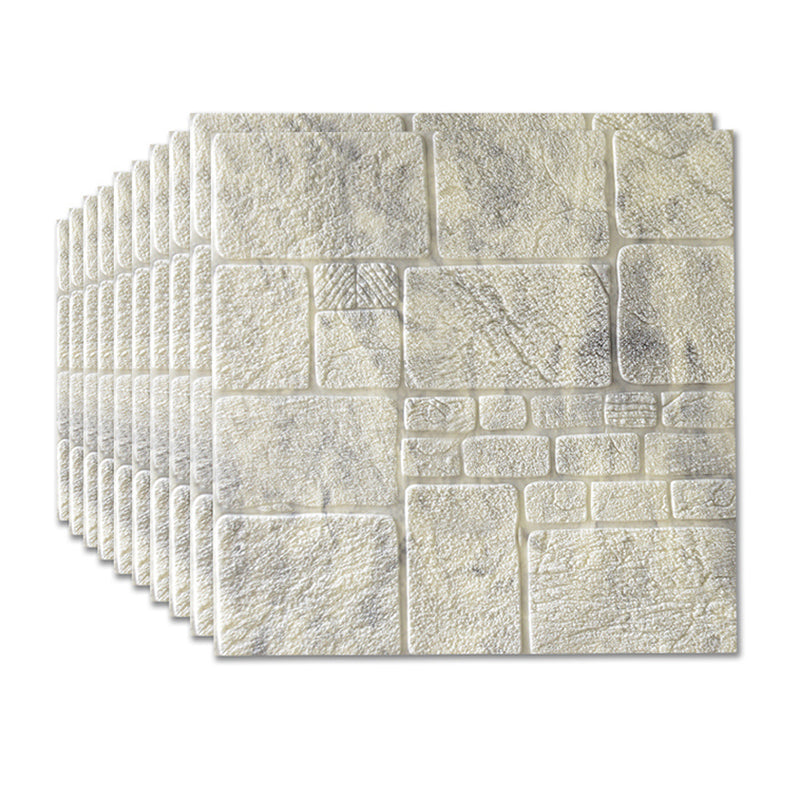 3D Artificial Stone Panel Wall Industrial Style Home Living Room Wall Panel (10-pack)