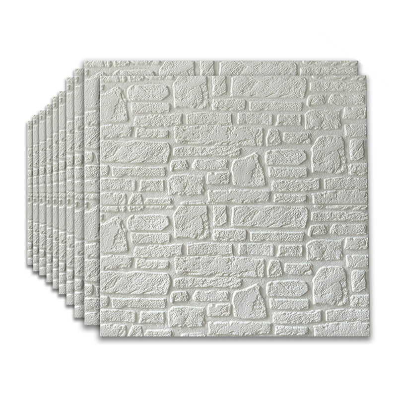 3D Artificial Stone Wall Panel Modern Style Home Living Room Panel Wall (10-pack)