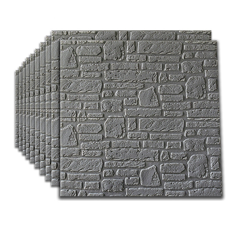 3D Artificial Stone Wall Panel Modern Style Home Living Room Panel Wall (10-pack)