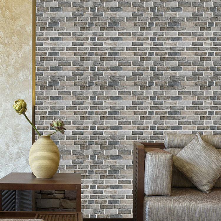 Retro Brick Wall Panel Industrial Style Home Living Room Bathroom Panel Wall (5-pack)