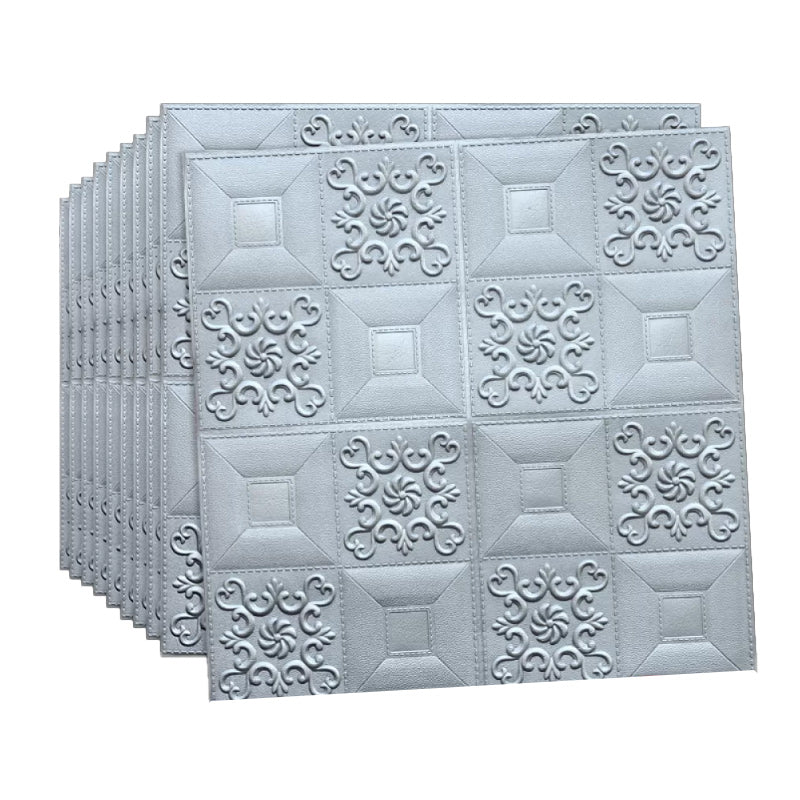 3D Wall Panel Gorgeous Style Simple Home Living Room Bedroom Wall Plate (100-pack)