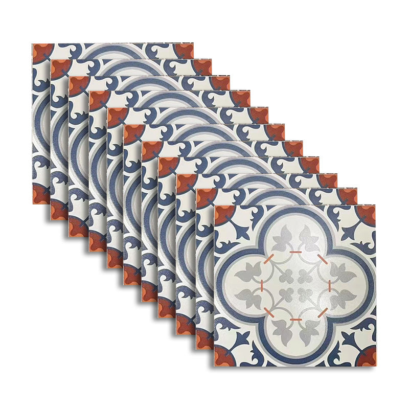 Square 11.81"x11.81" Ceramic Tile Spanish/Moroccan Singular Tile