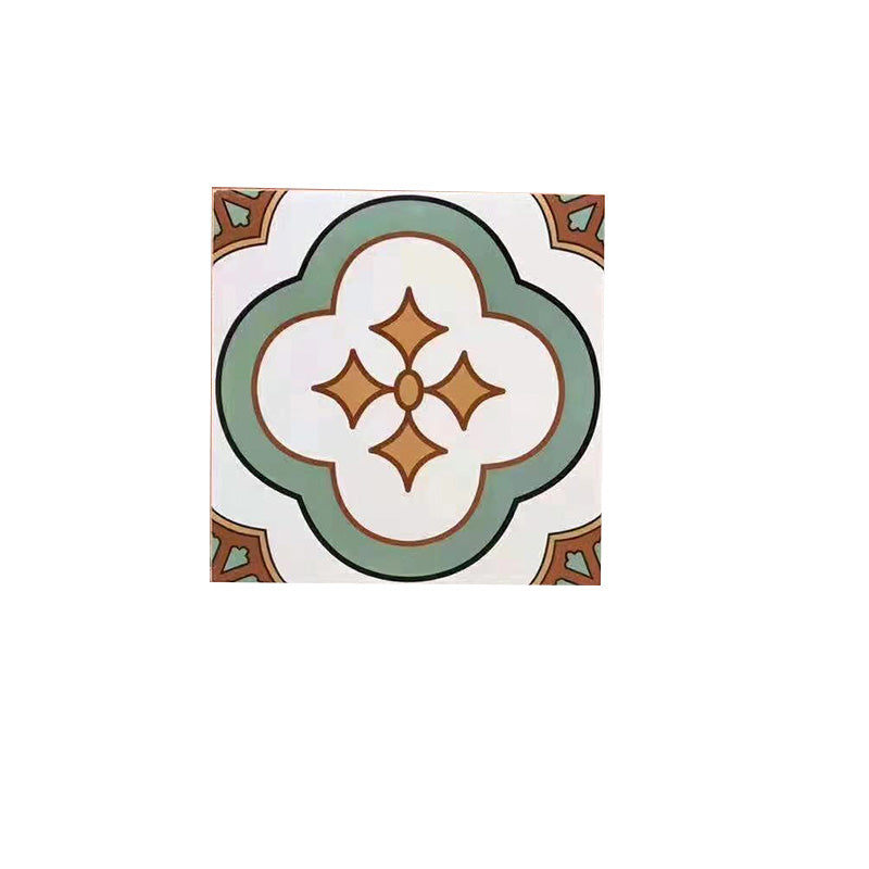 Square 11.81"x11.81" Ceramic Tile Spanish/Moroccan Singular Tile