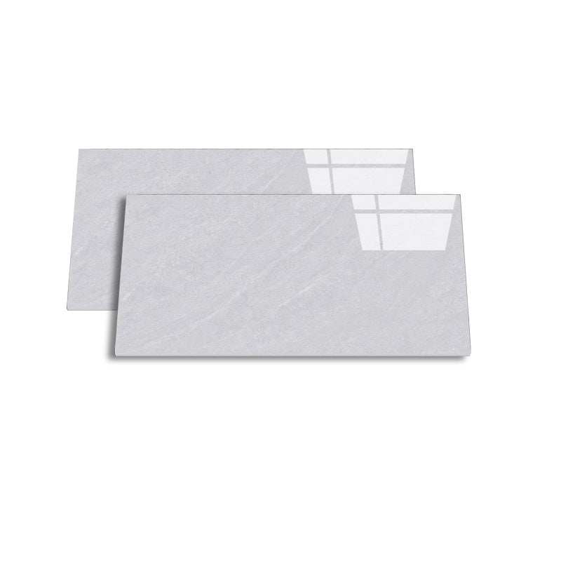 Retangular Ceramic 29.53"x59.06" Tile Glazed Singular Tile for Floor (2-Pack)