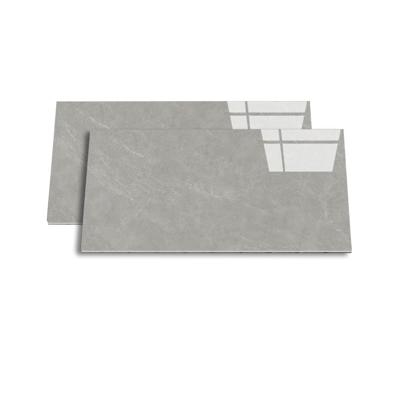 Retangular Ceramic 29.53"x59.06" Tile Glazed Singular Tile for Floor (2-Pack)